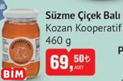KOZAN KOOPERATİF SÜZME ÇİÇEK BALI